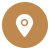 Map pin icon representing location services for bankruptcy law firm in Woodland Hills, California.