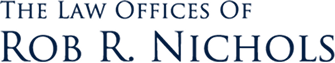 Logo of The Law Offices of Rob R. Nichols, a bankruptcy law firm in Woodland Hills, California, emphasizing legal assistance for bankruptcy filings.